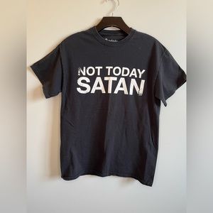 Spencer’s “Not Today Satan” Tee